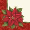 Great Papers! Holiday Stationery Letterhead, Poinsettia Damask, 8.5"x11", Printer Friendly, 80 sheets